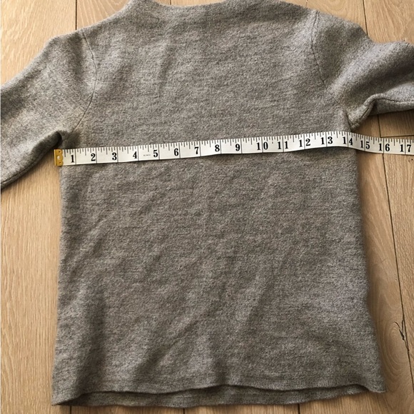 Club Monaco 100% Extra Fine Merino Wool Sweater in Grey Size XS - Picture 4 of 10